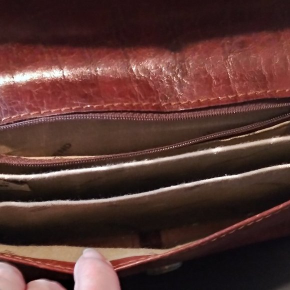 Vintage THE TREND Italian Leather handbag - Purse - Picture 7 of 13